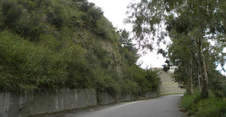 Rometta (ME) - Consegnati i lavori di contenimento lungo la strada provinciale 54/b di Filari
