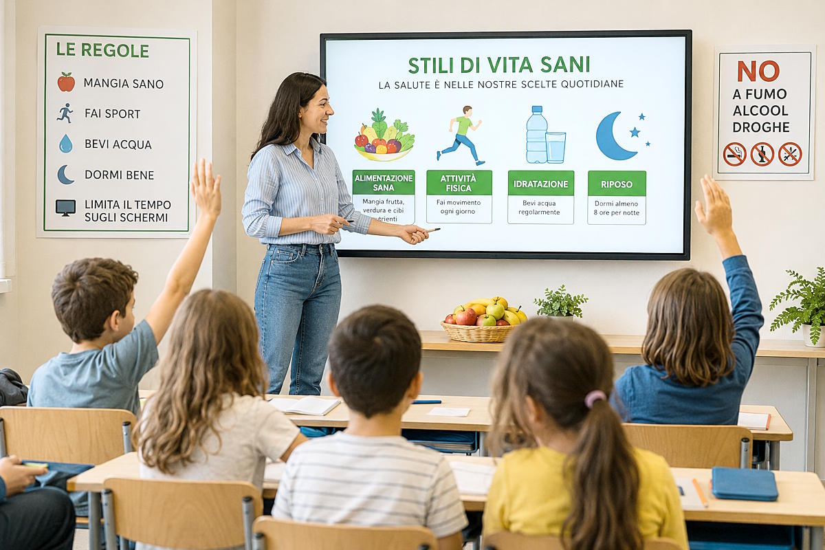 In Senato il disegno legge per educare gli studenti a stili di vita sani fin dall’infanzia